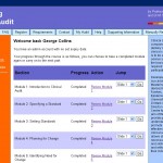 Clinical Audit Screenshot